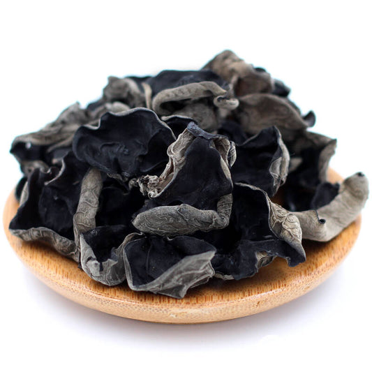 Dried Black Fungus (Wood Ear Mushroom)